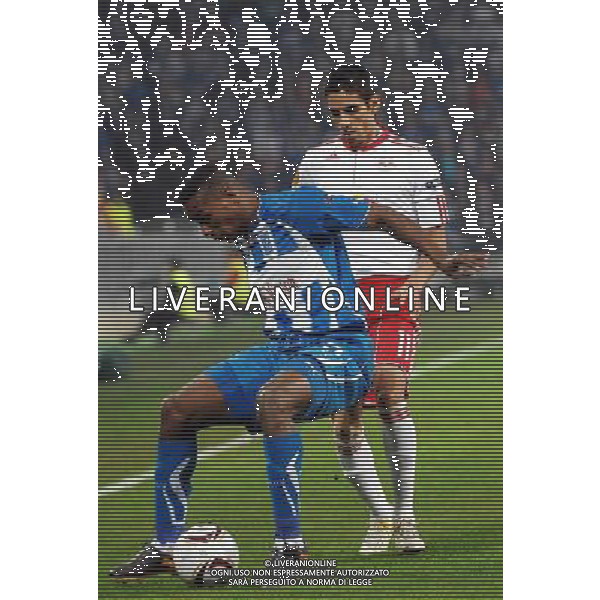 EUROPA LEAGUE 2010-2011- partita: LECH POZNAN FC RED BULL SALZBURG nella foto: MANUEL ARBOLEDA - GONZALO EULOGIO ZARATE © NORBERT BARCZYK / NEWSPIX.PL - AG. ALDO LIVERANI SAS ITALY ONLY 