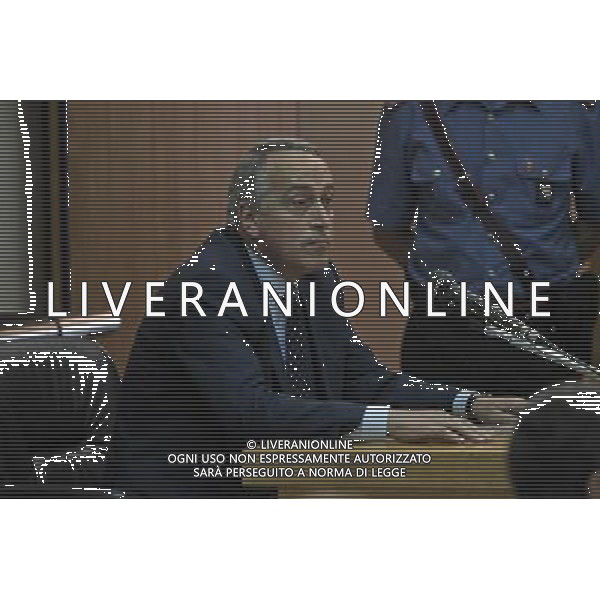 NAPOLI- TRIBUNALE INCHIESTA CALCIOPOLI NELLA FOTO: ABETE FOTO MOSCA- AG.LIVERANI