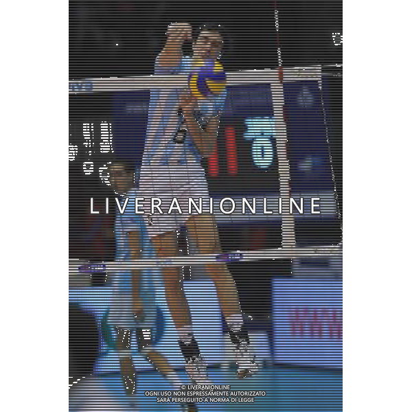 Campionati Mondiali Pallavolo maschile FIVB 3° giornata della seconda fase Milano 2-10-2010 Argentina - Giappone nella foto: Gustavo Scholtis (Argentina) foto Garavaglia - ag. Aldo Liverani sas