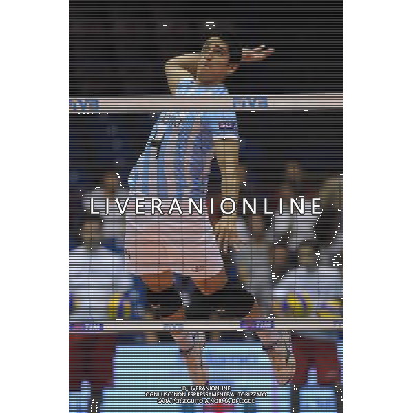 Campionati Mondiali Pallavolo maschile FIVB 3° giornata della seconda fase Milano 2-10-2010 Argentina - Giappone nella foto: Lucas Ocampo (Argentina) foto Garavaglia - ag. Aldo Liverani sas