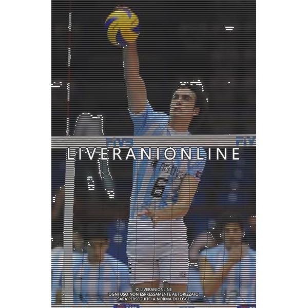 Campionati Mondiali Pallavolo maschile FIVB 3° giornata della seconda fase Milano 2-10-2010 Argentina - Giappone nella foto: Gustavo Scholtis (Argentina) foto Garavaglia - ag. Aldo Liverani sas