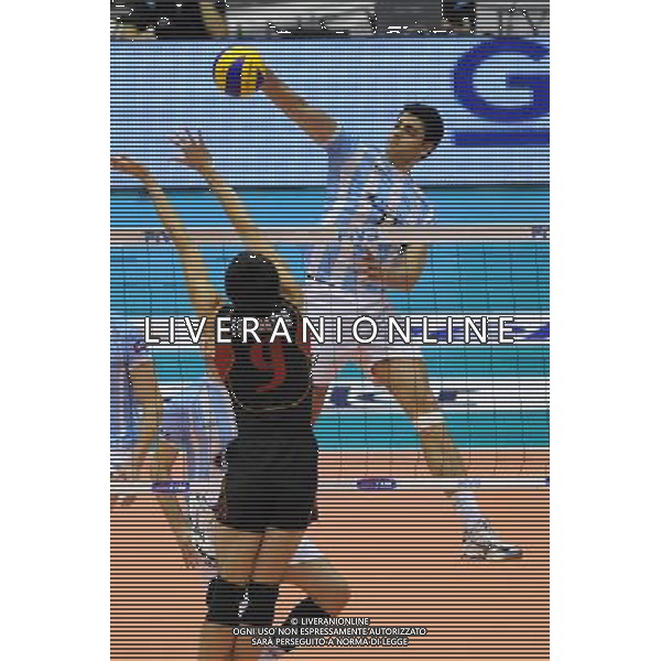 Campionati Mondiali Pallavolo maschile FIVB 3° giornata della seconda fase Milano 2-10-2010 Argentina - Giappone nella foto: Sebastian Sole (Argentina) foto Garavaglia - ag. Aldo Liverani sas