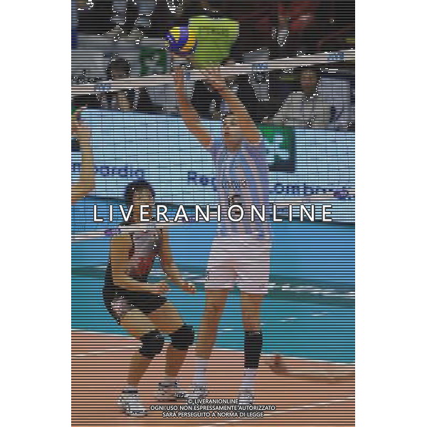 Campionati Mondiali Pallavolo maschile FIVB 3° giornata della seconda fase Milano 2-10-2010 Argentina - Giappone nella foto: Luciano De Cecco (Argentina) foto Garavaglia - ag. Aldo Liverani sas