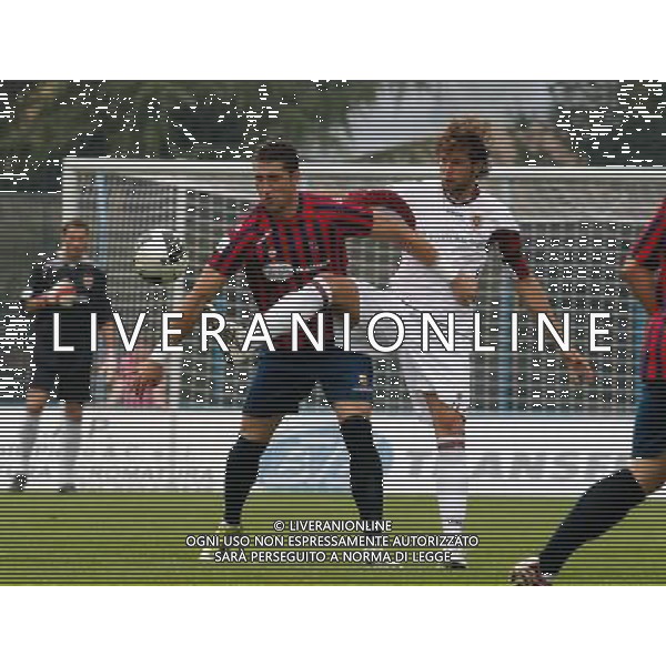 Lumezzane 20101003 -spo- Lumezzane-Reggiana lega pro 1 nella foto galabinov e mei Ph. Fotolive/Richard Morgano-ag aldo liverani