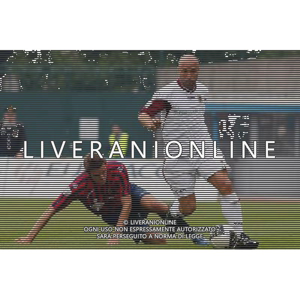 Lumezzane 20101003 -spo- Lumezzane-Reggiana lega pro 1 nella foto calliari e saverino Ph. Fotolive/Richard Morgano-ag aldo liverani