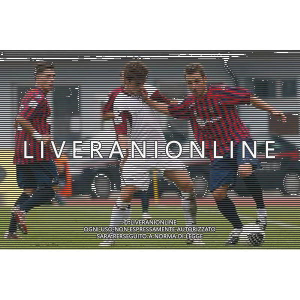 Lumezzane 20101003 -spo- Lumezzane-Reggiana lega pro 1 nella foto lauria e d\'alessandro Ph. Fotolive/Richard Morgano-ag aldo liverani