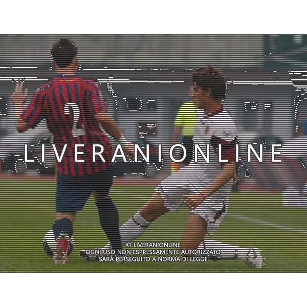 Lumezzane 20101003 -spo- Lumezzane-Reggiana lega pro 1 nella foto pisacana e d\'alessandro Ph. Fotolive/Richard Morgano-ag aldo liverani