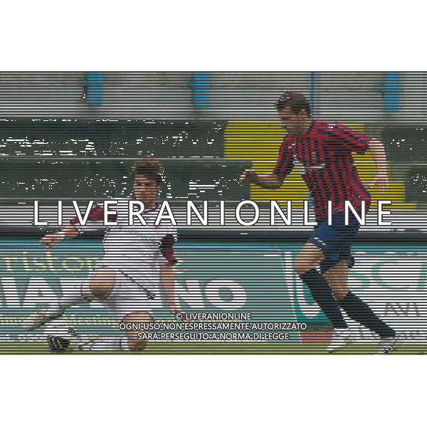 Lumezzane 20101003 -spo- Lumezzane-Reggiana lega pro 1 nella foto ferrari e d\'alessandro Ph. Fotolive/Richard Morgano-ag aldo liverani