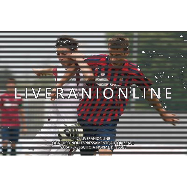 Lumezzane 20101003 -spo- Lumezzane-Reggiana lega pro 1 nella foto temelin e pini Ph. Fotolive/Richard Morgano-ag aldo liverani