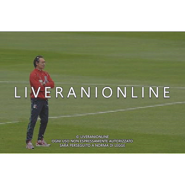 Raduno Nazionale Italiana a Coverciano Coverciano(FI) - 04.10.2010 Allenamento Nella Foto:prandelli /Ph.Vitez-Ag. Aldo Liverani