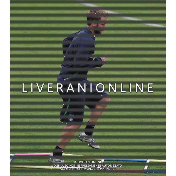 Raduno Nazionale Italiana a Coverciano Coverciano(FI) - 04.10.2010 Allenamento Nella Foto:de rossi /Ph.Vitez-Ag. Aldo Liverani