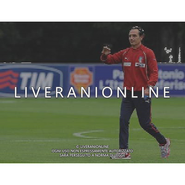 Raduno Nazionale Italiana a Coverciano Coverciano(FI) - 04.10.2010 Allenamento Nella Foto:prandelli /Ph.Vitez-Ag. Aldo Liverani