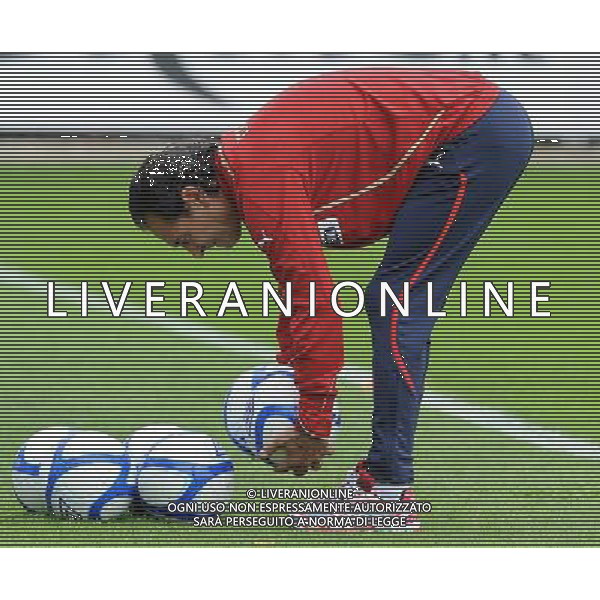 Raduno Nazionale Italiana a Coverciano Coverciano(FI) - 04.10.2010 Allenamento Nella Foto:prandelli /Ph.Vitez-Ag. Aldo Liverani