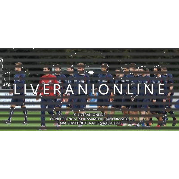 Raduno Nazionale Italiana a Coverciano Coverciano(FI) - 04.10.2010 Allenamento Nella Foto:prandelli gruppo /Ph.Vitez-Ag. Aldo Liverani