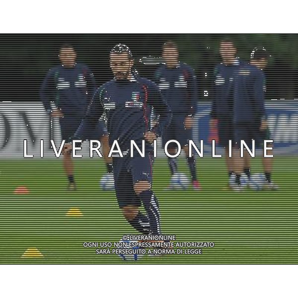 Raduno Nazionale Italiana a Coverciano Coverciano(FI) - 04.10.2010 Allenamento Nella Foto:zambrotta /Ph.Vitez-Ag. Aldo Liverani