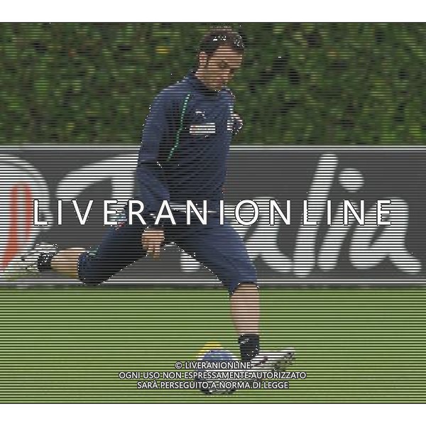 Raduno Nazionale Italiana a Coverciano Coverciano(FI) - 04.10.2010 Allenamento Nella Foto: pazzini giampaolo /Ph.Vitez-Ag. Aldo Liverani