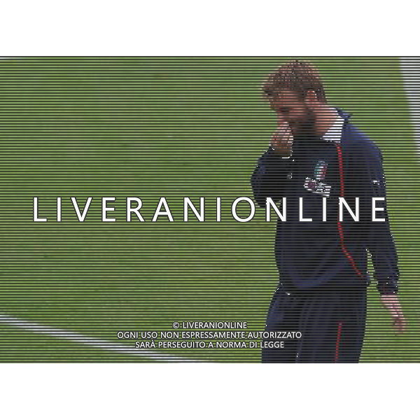 Raduno Nazionale Italiana a Coverciano Coverciano(FI) - 04.10.2010 Allenamento Nella Foto:de rossi daniele /Ph.Vitez-Ag. Aldo Liverani