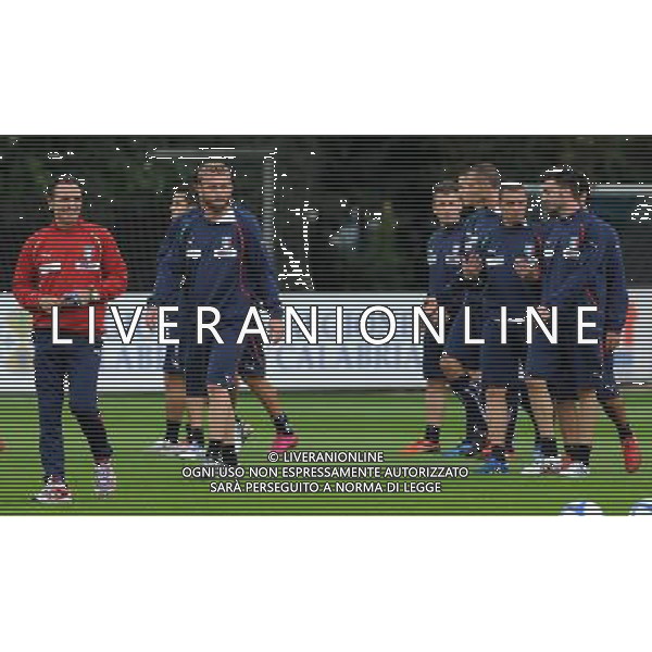 Raduno Nazionale Italiana a Coverciano Coverciano(FI) - 04.10.2010 Allenamento Nella Foto:parandelli cesare gruppo /Ph.Vitez-Ag. Aldo Liverani