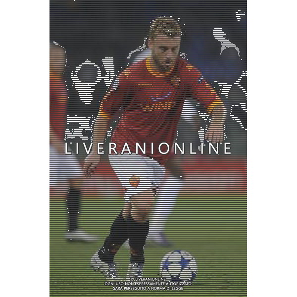 Roma - 28/09/2010 - Stadio Olimpico - Uefa Champions League 2010/2011 - Fase a gironi - Gruppo E - Roma vs CFR Cluj - nella foto: Daniele DE ROSSI ph. Corradetti/Aldo LIVERANI Sas