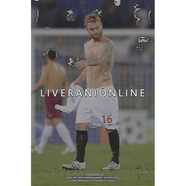 Roma - 28/09/2010 - Stadio Olimpico - Uefa Champions League 2010/2011 - Fase a gironi - Gruppo E - Roma vs CFR Cluj - nella foto: Daniele DE ROSSI ph. Corradetti/Aldo LIVERANI Sas