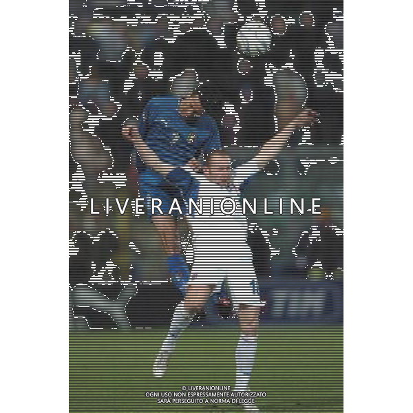 Palermo 18/02/2004 Italia-repubblica ceca amichevole nazionale nella foto christian panucci* Agenzia Aldo liverani