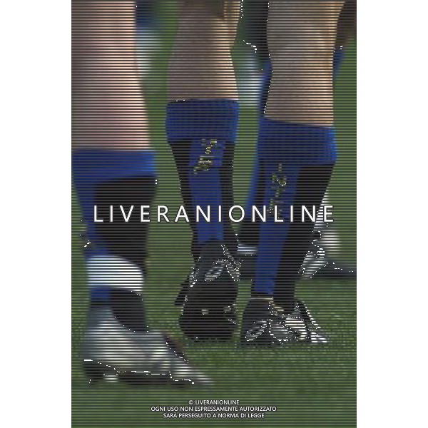 Viareggio (Lu) 12/02/2004 56¡ Coppa Carnevale Nella foto: Calzettone dei giocatori dell\'Inter.* Ph Gianni Nucci/Aldo Liverani