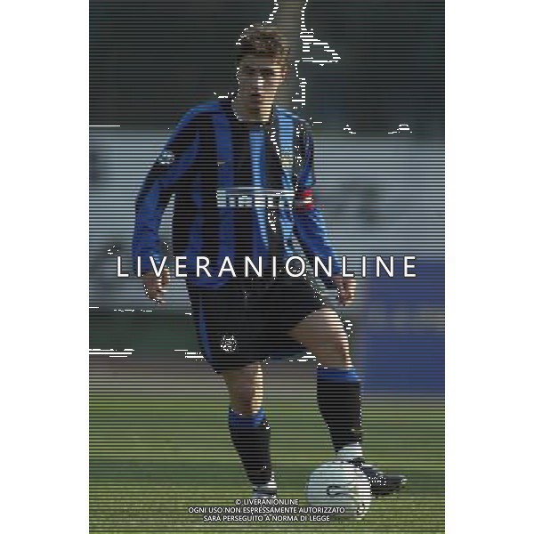 Viareggio (Lu) 12/02/2004 56¡ Coppa Carnevale Nella foto: Donazzan Nicola dell\'Inter.* Ph Gianni Nucci/Aldo Liverani