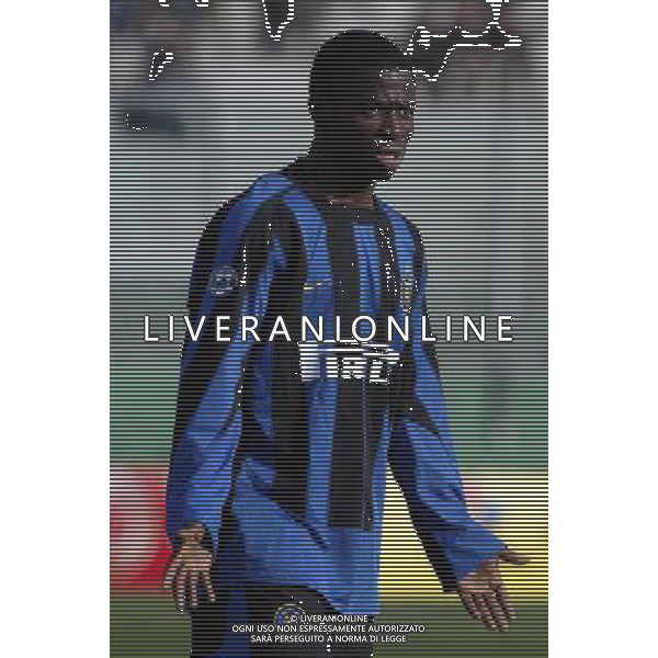 Viareggio (Lu) 12/02/2004 56¡ Coppa Carnevale Nella foto: Eliakwu Abdullahi dell\'Inter.* Ph Gianni Nucci/Aldo Liverani