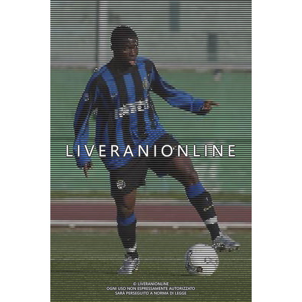 Viareggio (Lu) 12/02/2004 56¡ Coppa Carnevale Nella foto: Eliakwu Abdullahi dell\'Inter.* Ph Gianni Nucci/Aldo Liverani