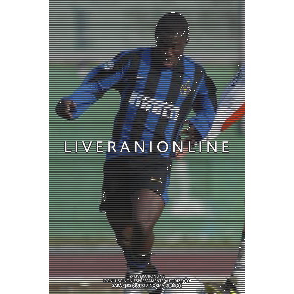 Viareggio (Lu) 12/02/2004 56¡ Coppa Carnevale Nella foto: Eliakwu Abdullahi dell\'Inter.* Ph Gianni Nucci/Aldo Liverani