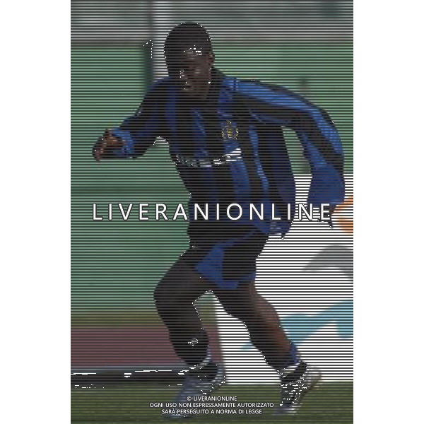 Viareggio (Lu) 12/02/2004 56¡ Coppa Carnevale Nella foto: Eliakwu Abdullahi dell\'Inter.* Ph Gianni Nucci/Aldo Liverani