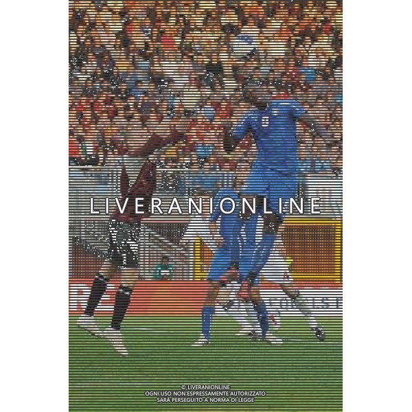 Rieti - 08/10/2010 - Stadio \'Centro D\'Italia\' - Spareggio d\'andata per accedere all\'Europeo Under 21 2011 - Italia vs Bielorussia - nella foto: Okaka ph. Corradetti / ©Aldo Liverani Sas