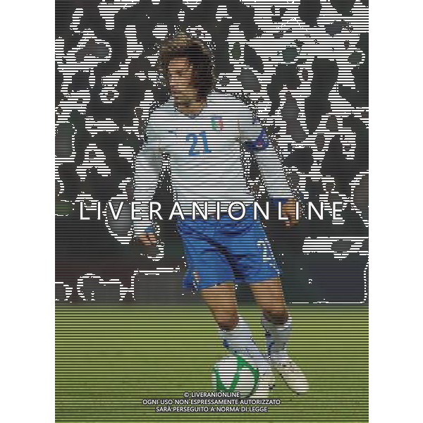 Qualificazioni ai Campionati Europei UEFA EURO 2012 Gruppo C Belfast (Irlanda del Nord) - 08.10.2010 Irlanda del Nord-Italia Nella Foto:pirlo andrea /Ph.Vitez-Ag. Aldo Liverani