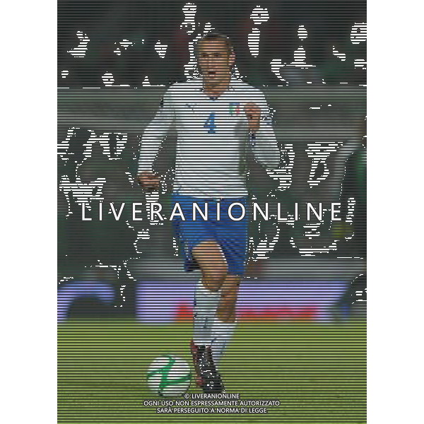 Qualificazioni ai Campionati Europei UEFA EURO 2012 Gruppo C Belfast (Irlanda del Nord) - 08.10.2010 Irlanda del Nord-Italia Nella Foto:chiellini giorgio /Ph.Vitez-Ag. Aldo Liverani