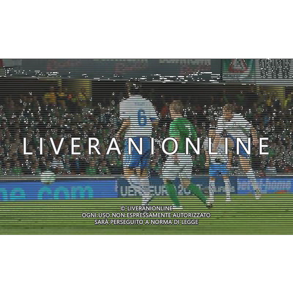 Qualificazioni ai Campionati Europei UEFA EURO 2012 Gruppo C Belfast (Irlanda del Nord) - 08.10.2010 Irlanda del Nord-Italia Nella Foto:daniele de rossi occasione /Ph.Vitez-Ag. Aldo Liverani