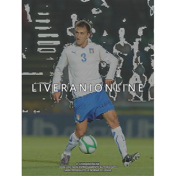 Qualificazioni ai Campionati Europei UEFA EURO 2012 Gruppo C Belfast (Irlanda del Nord) - 08.10.2010 Irlanda del Nord-Italia Nella Foto:criscito domenico /Ph.Vitez-Ag. Aldo Liverani