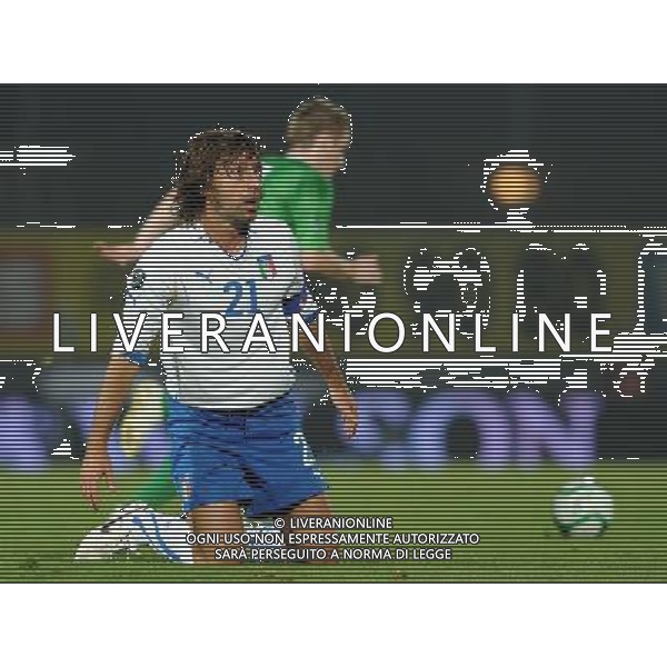 Qualificazioni ai Campionati Europei UEFA EURO 2012 Gruppo C Belfast (Irlanda del Nord) - 08.10.2010 Irlanda del Nord-Italia Nella Foto:pirlo andrea /Ph.Vitez-Ag. Aldo Liverani