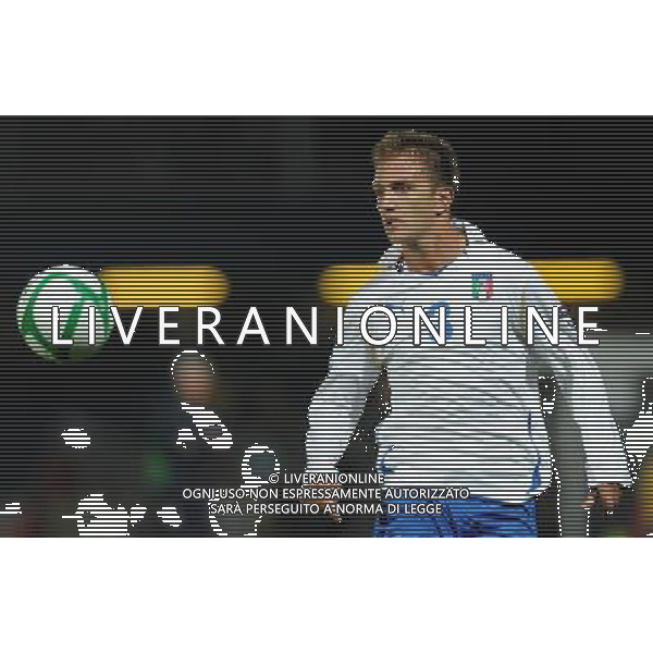 Qualificazioni ai Campionati Europei UEFA EURO 2012 Gruppo C Belfast (Irlanda del Nord) - 08.10.2010 Irlanda del Nord-Italia Nella Foto:criscito domenico /Ph.Vitez-Ag. Aldo Liverani