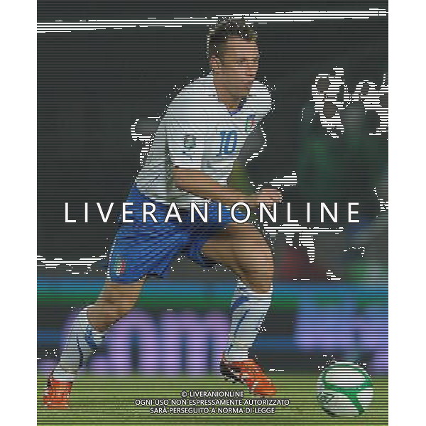 Qualificazioni ai Campionati Europei UEFA EURO 2012 Gruppo C Belfast (Irlanda del Nord) - 08.10.2010 Irlanda del Nord-Italia Nella Foto:cassano antonio /Ph.Vitez-Ag. Aldo Liverani