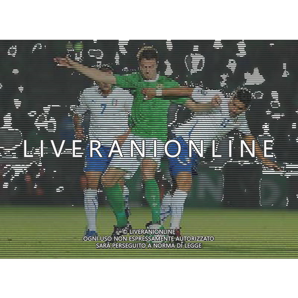 Qualificazioni ai Campionati Europei UEFA EURO 2012 Gruppo C Belfast (Irlanda del Nord) - 08.10.2010 Irlanda del Nord-Italia Nella Foto:marco borriello evans /Ph.Vitez-Ag. Aldo Liverani