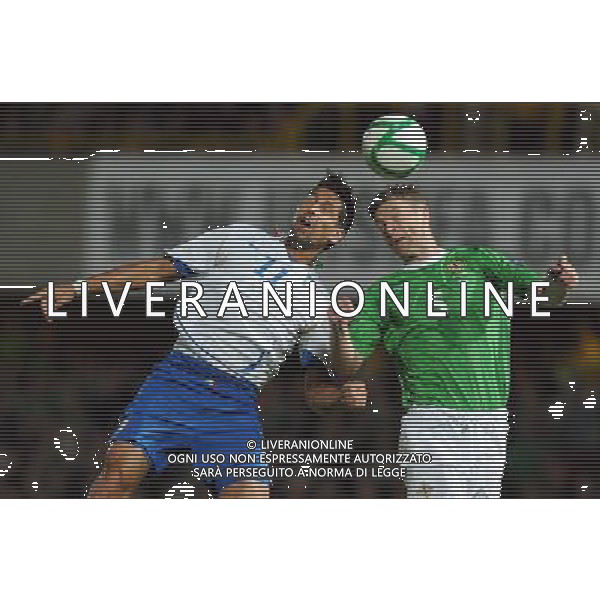 Qualificazioni ai Campionati Europei UEFA EURO 2012 Gruppo C Belfast (Irlanda del Nord) - 08.10.2010 Irlanda del Nord-Italia Nella Foto:marco borriello craighan /Ph.Vitez-Ag. Aldo Liverani