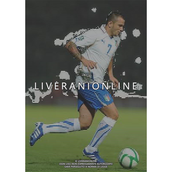 Qualificazioni ai Campionati Europei UEFA EURO 2012 Gruppo C Belfast (Irlanda del Nord) - 08.10.2010 Irlanda del Nord-Italia Nella Foto:pepe simone /Ph.Vitez-Ag. Aldo Liverani