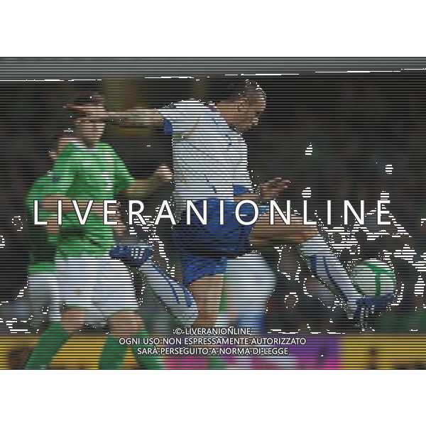 Qualificazioni ai Campionati Europei UEFA EURO 2012 Gruppo C Belfast (Irlanda del Nord) - 08.10.2010 Irlanda del Nord-Italia Nella Foto:occasione di simone pepe /Ph.Vitez-Ag. Aldo Liverani