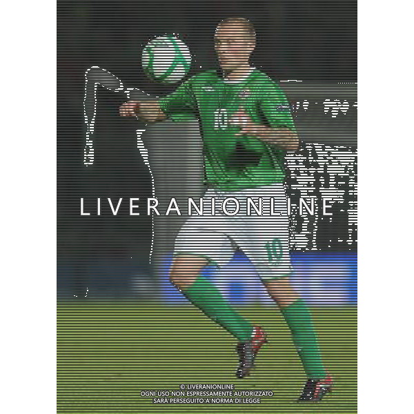 Qualificazioni ai Campionati Europei UEFA EURO 2012 Gruppo C Belfast (Irlanda del Nord) - 08.10.2010 Irlanda del Nord-Italia Nella Foto:feeney /Ph.Vitez-Ag. Aldo Liverani