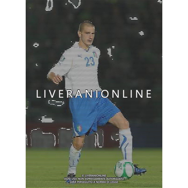 Qualificazioni ai Campionati Europei UEFA EURO 2012 Gruppo C Belfast (Irlanda del Nord) - 08.10.2010 Irlanda del Nord-Italia Nella Foto:Leonardo BONUCCI /Ph.Vitez-Ag. Aldo Liverani