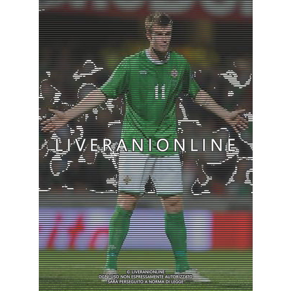 Qualificazioni ai Campionati Europei UEFA EURO 2012 Gruppo C Belfast (Irlanda del Nord) - 08.10.2010 Irlanda del Nord-Italia Nella Foto:Chris BRUNT /Ph.Vitez-Ag. Aldo Liverani