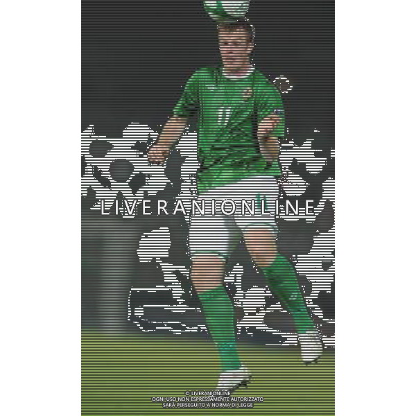 Qualificazioni ai Campionati Europei UEFA EURO 2012 Gruppo C Belfast (Irlanda del Nord) - 08.10.2010 Irlanda del Nord-Italia Nella Foto:Chris BRUNT /Ph.Vitez-Ag. Aldo Liverani