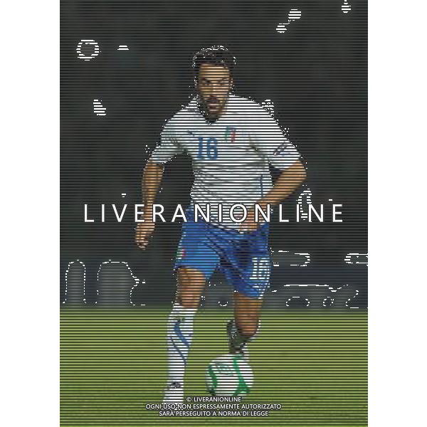 Qualificazioni ai Campionati Europei UEFA EURO 2012 Gruppo C Belfast (Irlanda del Nord) - 08.10.2010 Irlanda del Nord-Italia Nella Foto:Mattia CASSANI /Ph.Vitez-Ag. Aldo Liverani