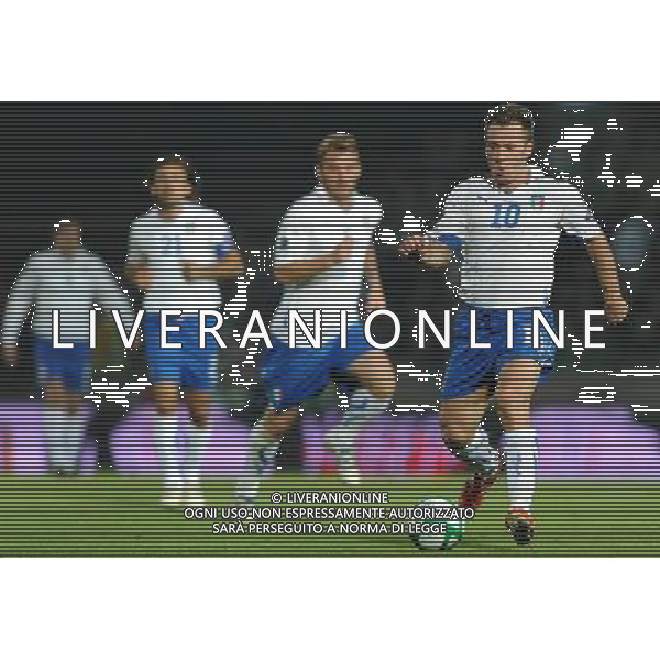 Qualificazioni ai Campionati Europei UEFA EURO 2012 Gruppo C Belfast (Irlanda del Nord) - 08.10.2010 Irlanda del Nord-Italia Nella Foto:Antonio CASSANO /Ph.Vitez-Ag. Aldo Liverani