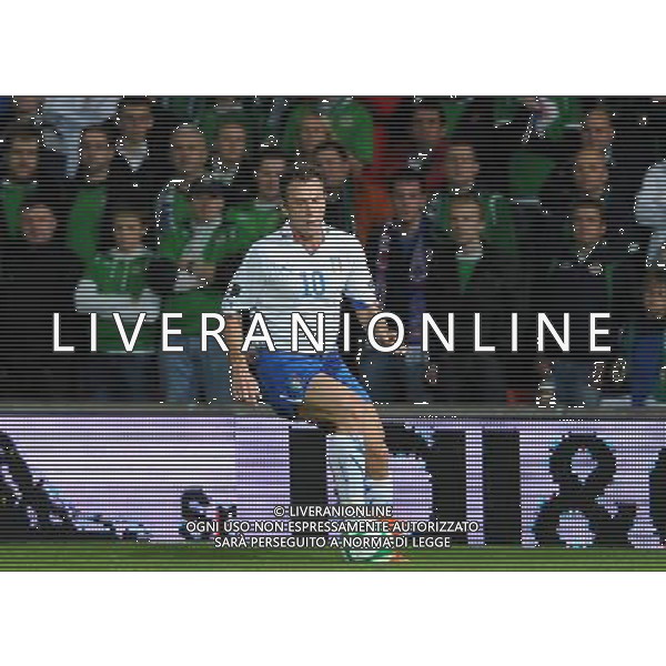 Qualificazioni ai Campionati Europei UEFA EURO 2012 Gruppo C Belfast (Irlanda del Nord) - 08.10.2010 Irlanda del Nord-Italia Nella Foto:Antonio CASSANO /Ph.Vitez-Ag. Aldo Liverani